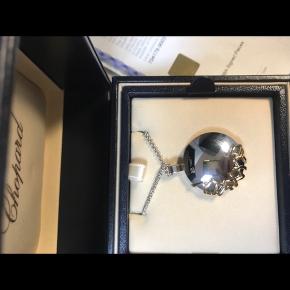 SOLD***Chopard Necklace Chrome Diamonds - Picture 4 of 5